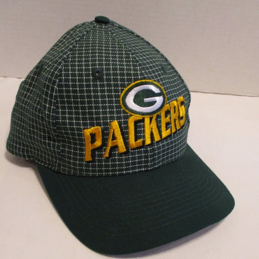 Packers Hat 1996 NFL Logo 7 Men Green Yellow White Brett Favre Football Hat
